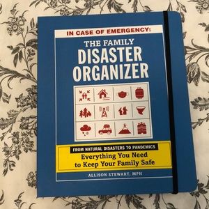 New in case of emergency: the family disaster organizer everything to stay safe